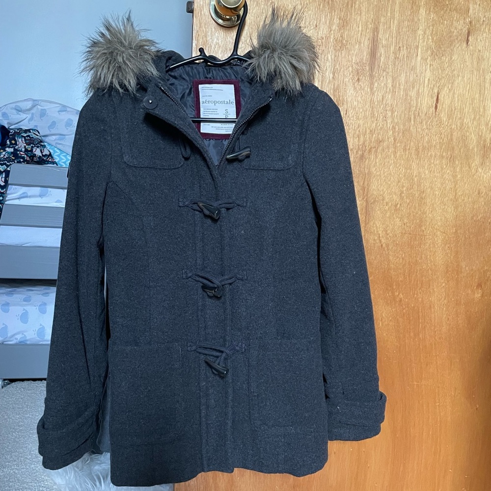 Aeropostale wool coat